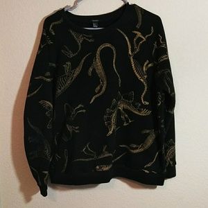 Forever 21 dinosaur sweatshirt